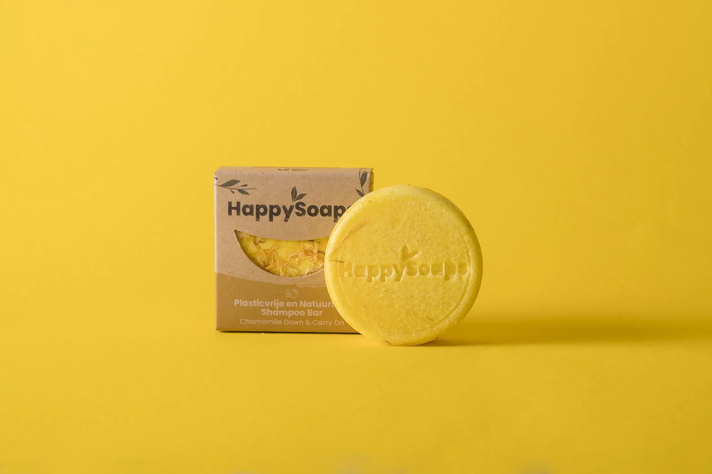 happysoaps shampoo bar chamomile